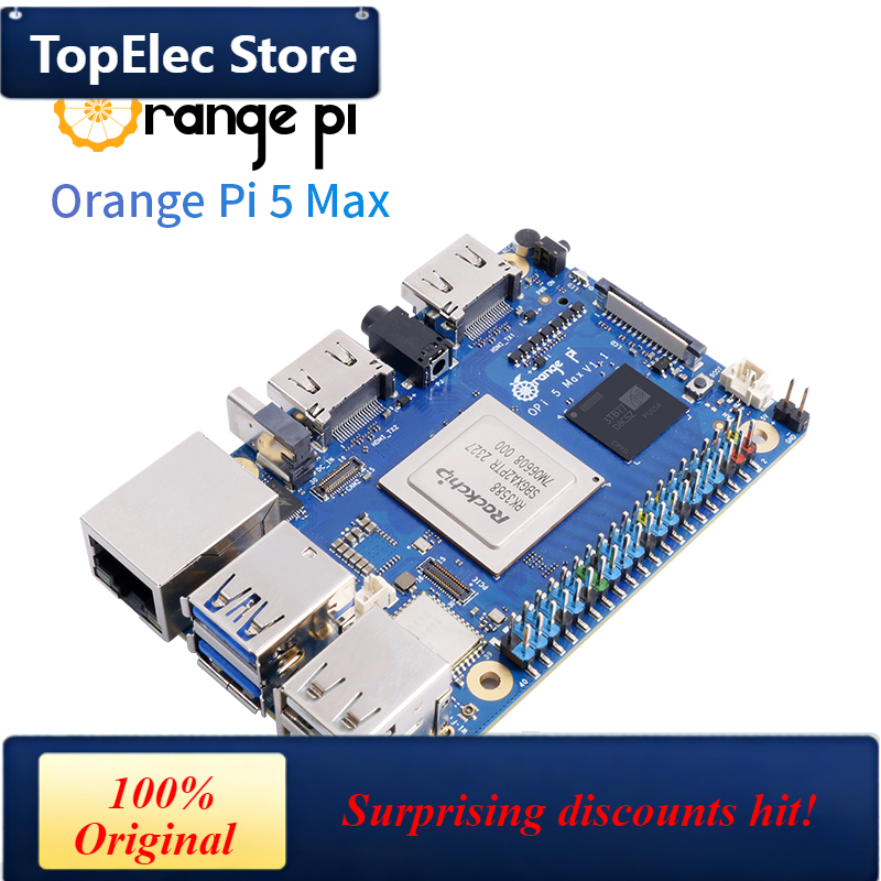TopElec Orange Pi 5 Max LPDDR5 - Orange Pi 5 Max Rk3588 ulasan dan harga